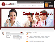 Tablet Screenshot of giantlink.ma